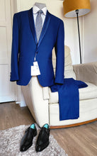 Charger l&#39;image dans la galerie, Costume sur mesure bleu roi
